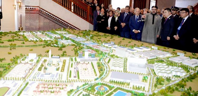 Le partenariat avec la Chine en marche, avec la présentation du méga-projet de la ville nouvelle Tanger Tech