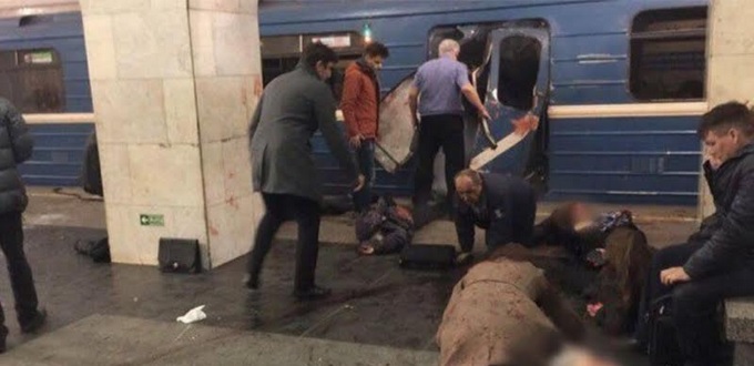 10 morts dans au moins une explosion dans le métro de Saint-Petersbourg