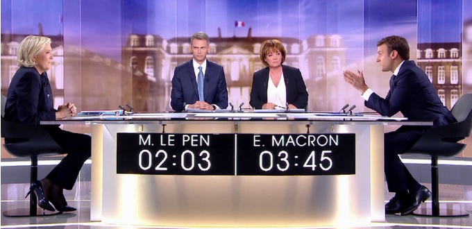 Débat Emmanuel Macron/Marine Le Pen : avantage Macron
