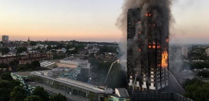 Incendie de la Grenfell Tower à Londres  : le bilan s’aggrave à 30 morts