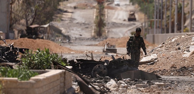 Percée importante des forces de la coalition contre Daech à Raqqa