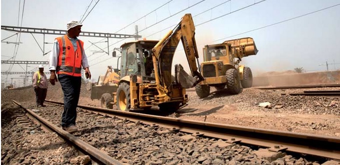 Plus de 70% des travaux achevés pour la  désaturation du carrefour ferroviaire de Casablanca