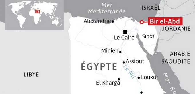 Carnage en Egypte : une attaque fait 235 morts dans une mosquée au Sinaï