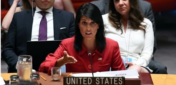 Statut d’al-Qods/Jérusalem : à l’ONU, les Etats-Unis persistent, signent… et menacent !