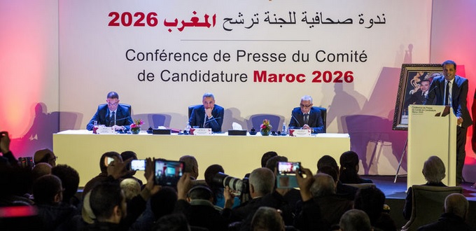 Le Comité de candidature Maroc 2026 tient, finalement, une conférence de presse…