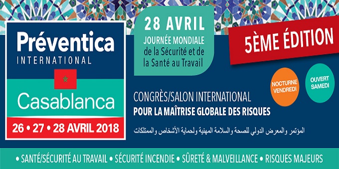 5è édition du Congrès/Salon Préventica 2018