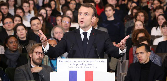Le plan Francophonie d'Emmanuel Macron
