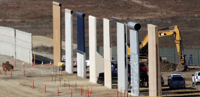 (Vidéos) - Voici les prototypes du mur de Trump entre les Etats-Unis et le Mexique