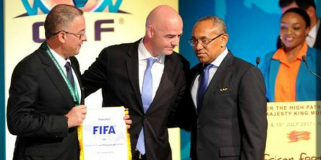 La FIFA repousse la requête du Maroc sur l'éligibilité de quatre territoires américains pour le vote du 13 juin   