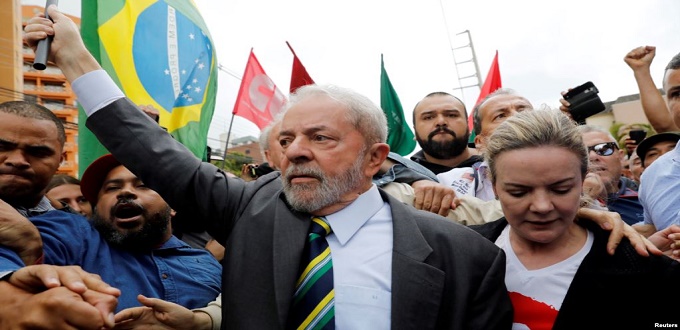 Brésil : Accusé de corrpution Lula se dit victime d'une "farce judiciaire" au Brésil