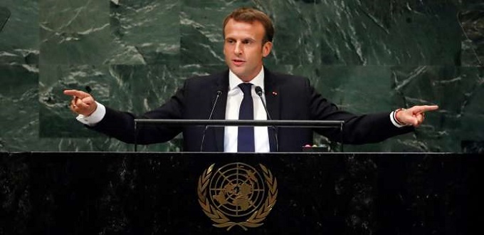 A l’ONU, Macron et Trump étalent leurs divergences