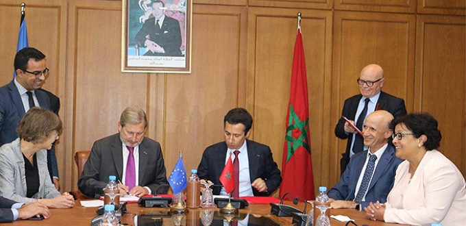 Le Maroc et l'Union européenne signent deux accords pour 2,34 MMDH