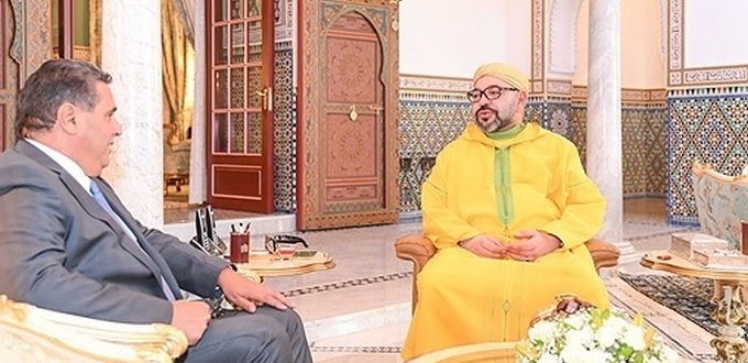 Le roi Mohammed VI reçoit Aziz Akhannouch, seul