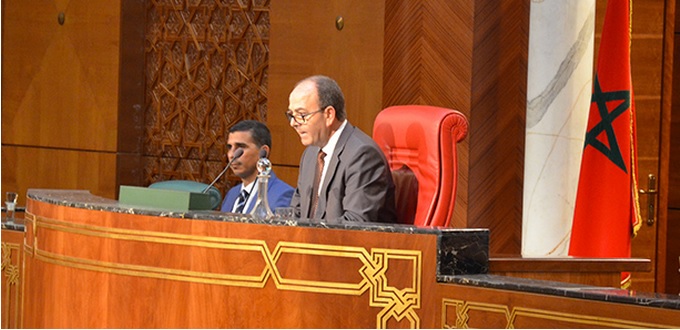 Hakim Benchamas réélu à la tête de la Chambre des conseillers