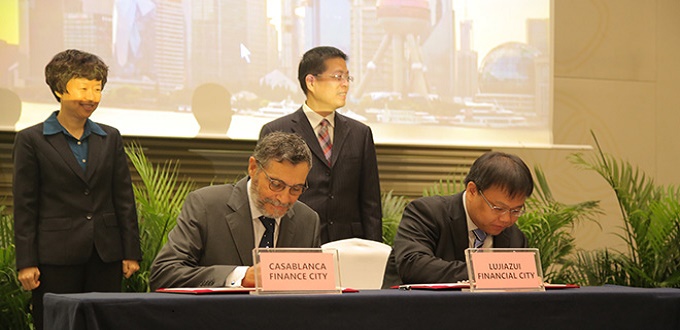 CFC signe un partenariat avec le centre financier de Shanghai