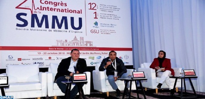 La médecine d’urgence en congrès international à Rabat