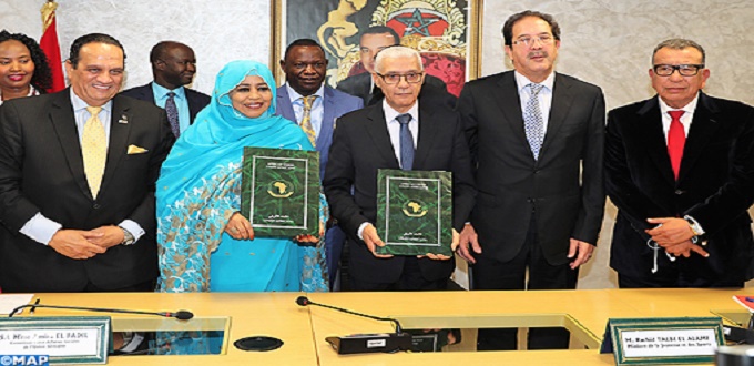 Le Maroc et l'UA signent à Rabat le protocole d'accord conférant au Royaume l'organisation des Jeux Africains 2019
