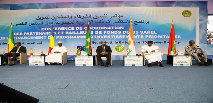  G5 Sahel lance une campagne de mobilisation des financements du programme d’investissement