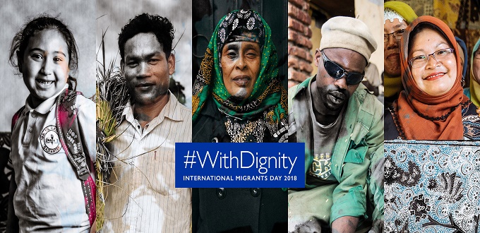  « Migration dans la dignité », thème de la journée internationale des migrants, ce 18 décembre