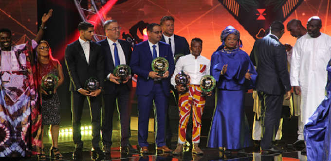 CAF Awards : belle moisson du Maroc à Dakar
