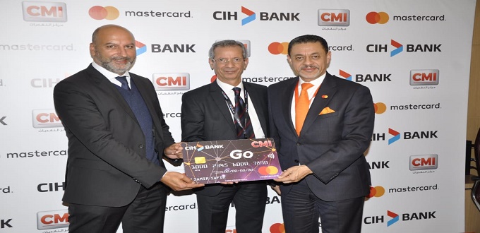 CIH BANK lance la 1ère carte internationale co-brandée CMI et MasterCard