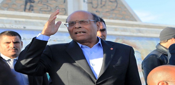 Tunisie: Moncef Marzouki appelle à une élection présidentielle anticipée